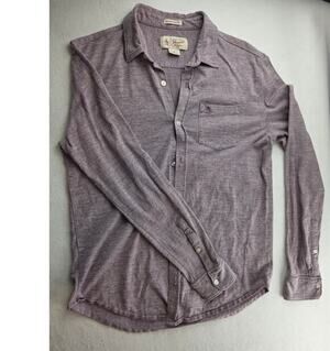 Original Penguin Heritage Slim Fit Button Down Casual Shirt Size Medium